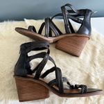 Lucky Brand  Lollyi Black Monty Braid Sandal Photo 4