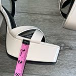 ZARA Platform patent leather sandals Photo 9