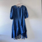 Amur Women's Blue Denim Emery Knee‎ Length Dress size 2 Photo 3