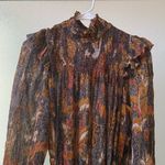 Ulla Johnson  Constantine Maxi Dress Amber Birds of Paradise Sz 6 Photo 4