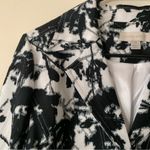 Laura Ashley NWT Palm Beach Black & White Floral Blazer Size M Photo 2