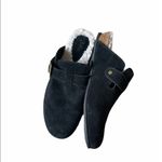 Zodiac NEW  Maui Slippers Leather Suede Fur Lined Photo 5
