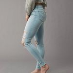 American Eagle AE Next Level Low-Rise Ripped Jegging NWT 000 23W Photo 1