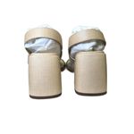 Jimmy Choo  Hawke 70 Raffia Leather Sandals, Size 39  New Photo 2