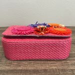 Haute Hippie | Pink Mini Bag w/ Bamboo Handle & Crossbody Chain Photo 12