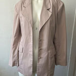 Vtg 80s Womens soft pink blazer Small 4 button coquette twee preppy academic Size undefined Photo 0