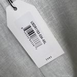 Universal Standard Wrap Dress White Linen Blend Size 4XL Plus 38-40 New Photo 3