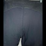 Free People Black Zippered Ankle Pants with Leather Patches size 29 Photo 5