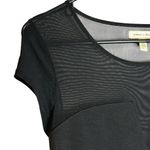 Urban Outfitters Outfitters Silence + Noise Black Mesh Peplum Top Steampunk Whimsy Goth S Photo 3