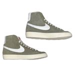 Nike NEW  Blazer Mid '77 Vintage size 8.5 Olive Women’s Lifestyle Sneakers Photo 3