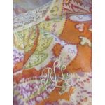 Ralph Lauren Lauren Pajama Set Floral Paisley Sleepwear Top & Shorts Womens XL Photo 8