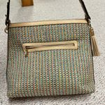 Simply Noelle Large Shoulder Bag Multicolor with Webbing Detail. Photo 8