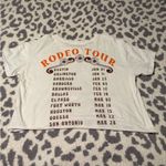 Electric Pink PINK White Rodeo Tour Crop Top Photo 1