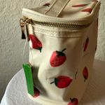 Kate Spade : Strawberry Print Cream Lunch Tote/Bag Photo 6