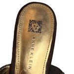 Anne Klein Akorian iFlex Brown/Bronze Leather Flex Slide Sandals Size 7.5 Photo 6