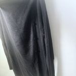 Etcetera E3  Cashmere Blend Sweater Womens Plum Draped Cowl Neck Minimalist Wrap Photo 4