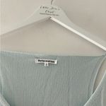 Reformation  Dahlia Cotton Sweater Dress in Powder Blue S Photo 7