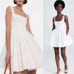 STAUD Landscape Dress White 14 Photo 4