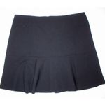 Theory New Womens $235 Skirt Black Ruffle Gida 8 Date Office Nice Warm NWT Wool Photo 2