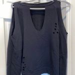 Chic2Chic Black V-Shaped Cut Sweater Photo 1