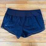 Lululemon Women's Black Mind Over Miles Shorts Size 12 Photo 2