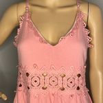 Lulus Take A Moment Light Pink Lace Mini Dress Size Medium Photo 3