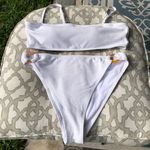 Cabana Del Sol NEW  White Swimsuit Bikini size XL Photo 0