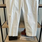 Ann Taylor NWT Mid-Rise The Crop White Woven Career Dress Pant Trouser, 14 Photo 3
