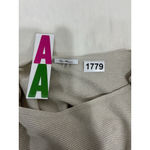 Womans Villa Milano Ivory Silver Long Sleeve Pullover Oversized Sweater XL Photo 2