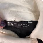 ZARA - Black & White Contrast Long Sleeve Button Preppy Shirt Dress XL Photo 7