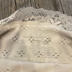 Free People Lace Trim Cream Tank Top Photo 3