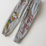 Looney Tunes Lola Bunny Womens Sweatpants XXS Gray Jogger Lounge Embroidered Photo 1