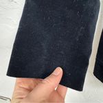 Vintage Dark Blue Velvet Blazer Jacket Womens 8 Classic Preppy Academia 90s Photo 1