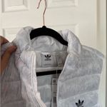 Adidas  White Puffer Winter Jacket Vest NWT Photo 8