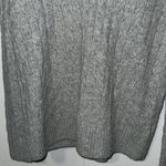 Nordstrom Merino Wool Cable Knit Metallic Sparkle Thread VNeck Sweater Women’s M Photo 2