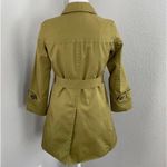 Ropé Picnic Green Belted Trench Coat Size 38/Small Green Photo 1
