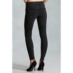 True Religion New $219 Womens 24  Brand Jeans NWT Halle Skinny Black Tar Ankle Zi Photo 1