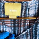 Anthropologie Maeve plaid short sleeve Boxy blouse size Small Photo 3