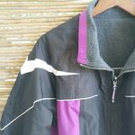 SJBI Active M Womens Purple Gray Reversible Jacket Size M Photo 12