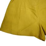 Joie  Womens 10 Brenten Linen Blend Shorts in Sulphur Yellow NEW Photo 5