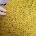 Molly Bracken  MUSTARD YELLOW  CHUNKY KNIT OPEN WATERFALL HI LOW CARDIGAN S/M Photo 8