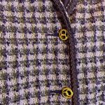 Koret Purple & Gold Tweed Blazer Vintage Size 20W Photo 2