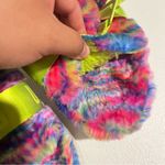 UGG  Women's Fluffita Pixelate Platform Slide Slipper Multicolor Size 9 Photo 7