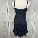 American Eagle  OUTFITTERS Wrap Front Boho Cami Sundress Black-XS Photo 2