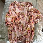 Floral Tie Robe Multi Size M Photo 0