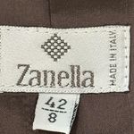 Zanella Vintage Women’s Size 8 Brown Wool Tweed Button Up Blazer Suit Jacket Photo 5