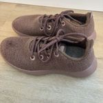 Allbirds  Wool Runners Women's 8 Wide Mauve Heather Merino Wool Sneakers Photo 5
