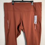 Athleta  Rainier High Rise Legging Women's 3X Brown Active Workout Athletic Plus Photo 6