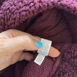 Koolaburra by UGG Brushed Back Sherpa Hoodie Pullover Fig Burgundy Sz S Red Photo 10