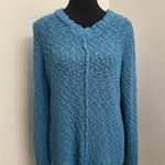 Knitamani Cozy blue nubby knit sweater Photo 0